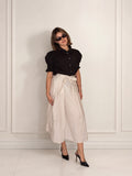 FALDA CORTE MIDI LAZO TALLA UNICA