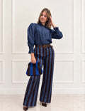 Conjunto Bipieza Camisa y Pantalón – Velyra Atelier
