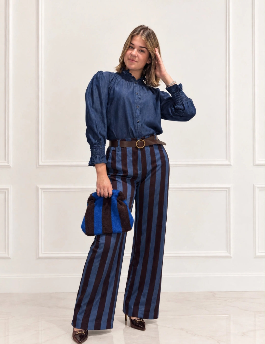 Conjunto Bipieza Camisa y Pantalón – Velyra Atelier